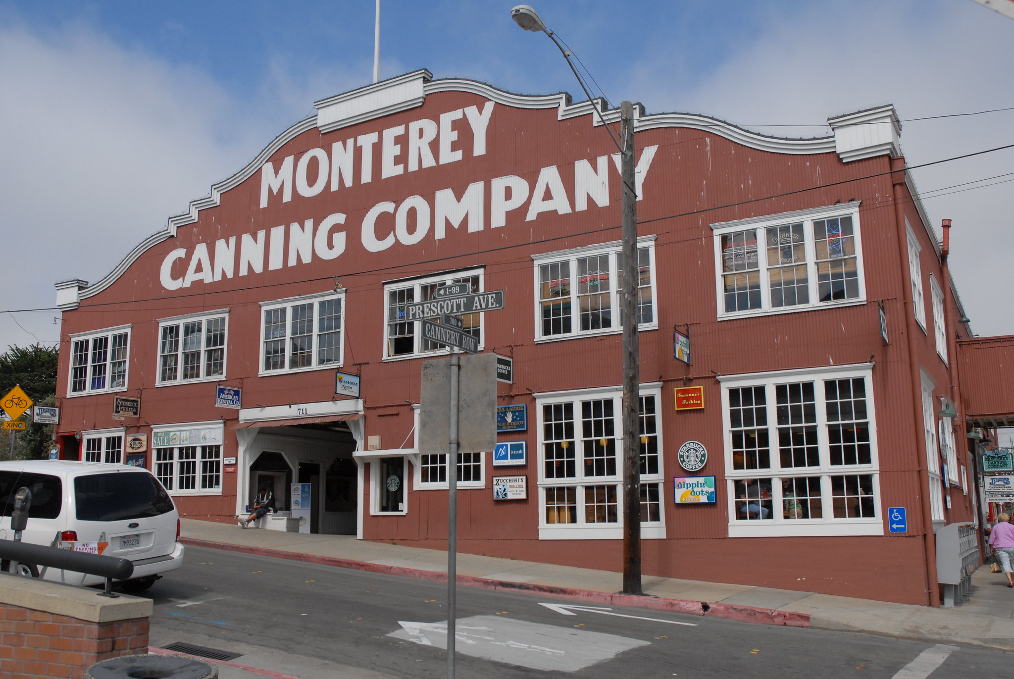The Canning Company building in Monterey