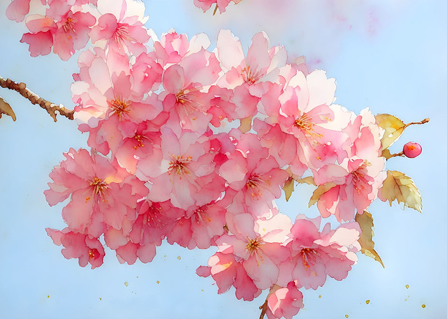 Japanese Cherry Blossoms Dream