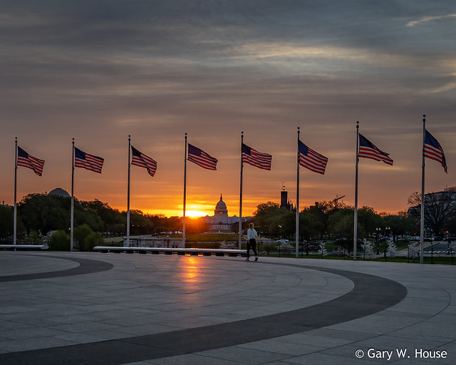 Sunrise from the Washington Monument
