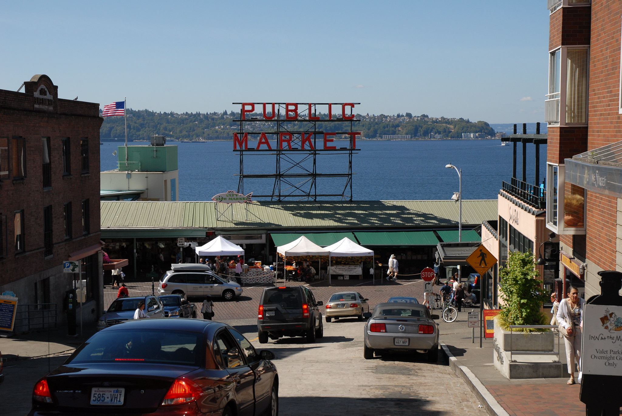 The Public Market at Pike Place in Seattle