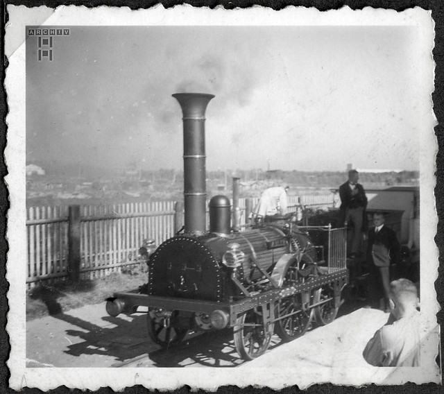 ArchivTappen33(1D)13k303 Adler, Lokomotive, 1935, Nürnberg, 1930er