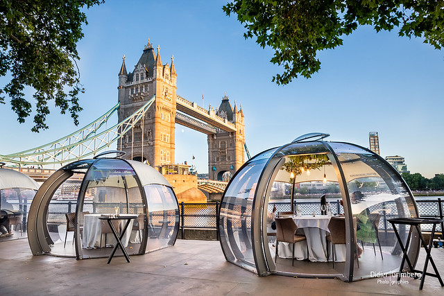 Tower Bridge restaurant view