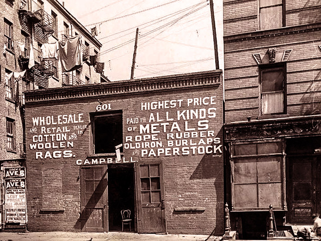 Campbell Rags & Metal Dealer -- 1918