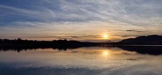 Sunset at Lake Menteith