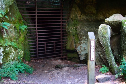 Icebox Cave along the Ledges Trail, Cuyahoga Valley National Park, Ohio