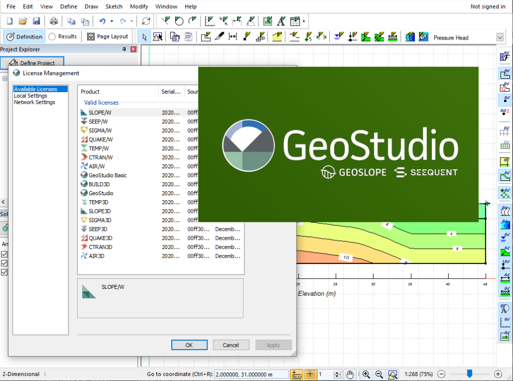 Working with GEO-SLOPE GeoStudio 2023.1 v23.1.0.520 full
