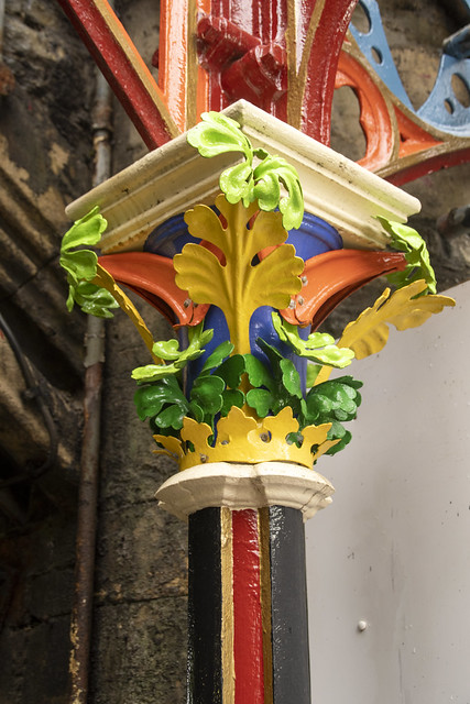 canopy supports, Great Malvern station