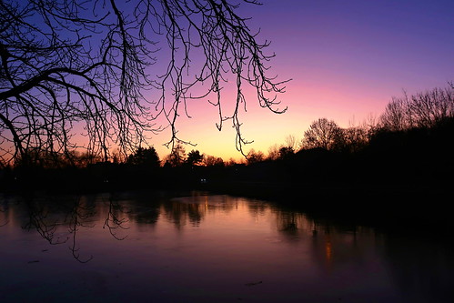 pond water shadows trees purple sunset landscape czechrepublic canonpowershotg7xmarkii reflections