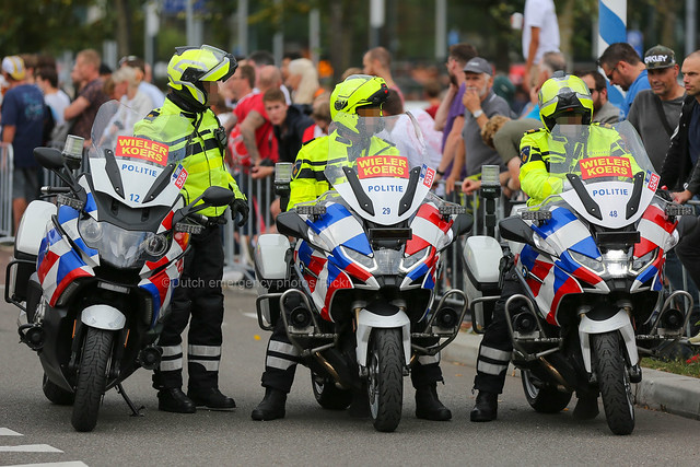 Dutch police BMW's Team motorondersteuning