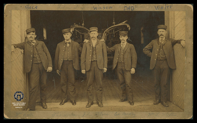 Joseph M. Mull photographs - Wheeling Fire Dept. 1892