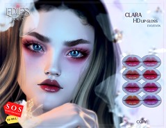 ~Edie's~ Clara HD lip Gloss 55L for SOS