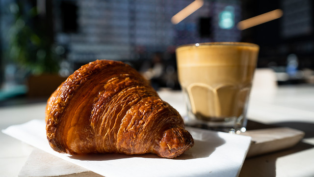 Croissant et Cafe
