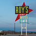 Amboy, Roy's Motel Cafe, Sign