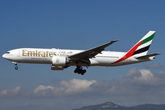 Emirates B777-21H/LR A6-EWG BCN 26/02/2023