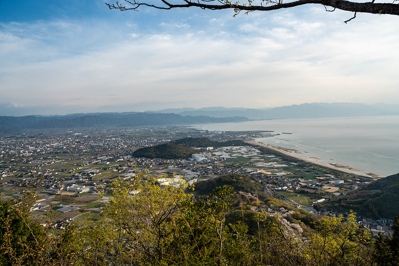 高屋神社の登山道