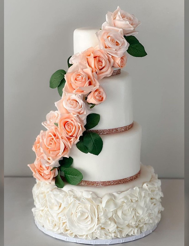 Cake by The Pink Rose Cake Boutique
