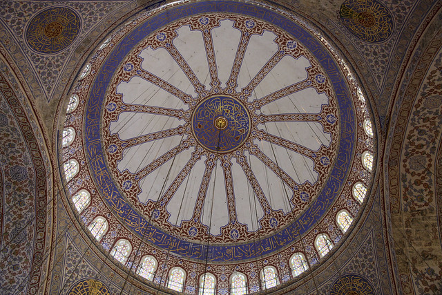 Sultan Ahmet Moschee - main dome