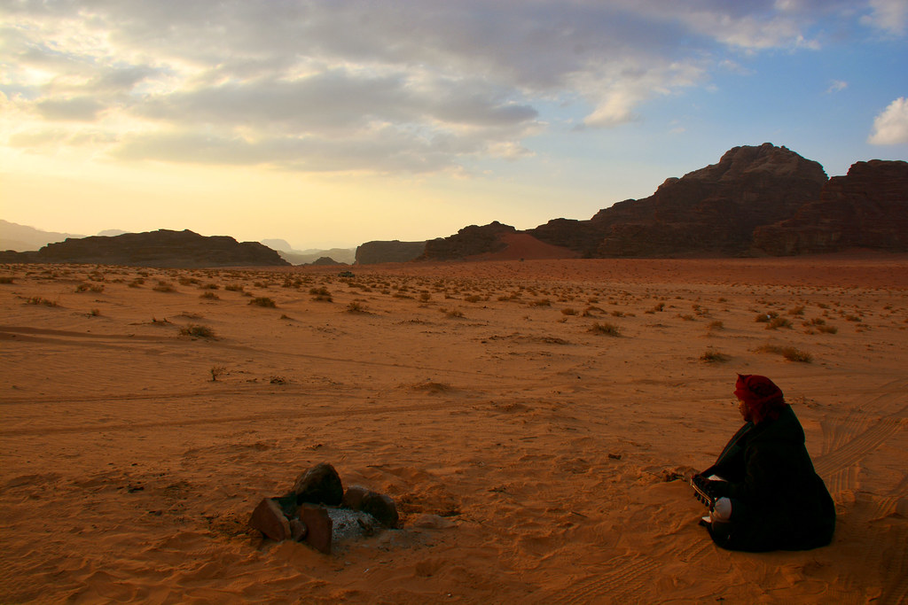 Fin de journée dans le Wadi Rum Jordanie_2767