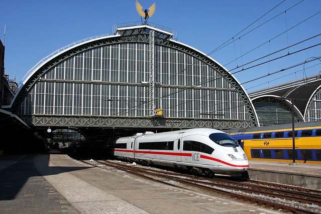 ICE 4654 At Amsterdam Centraal.