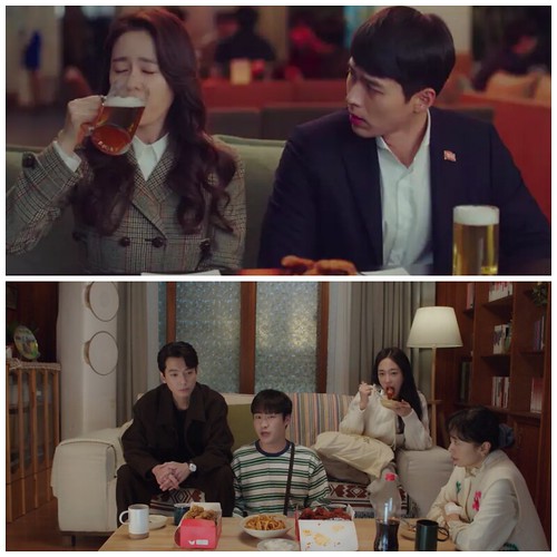kdrama chicken and beer