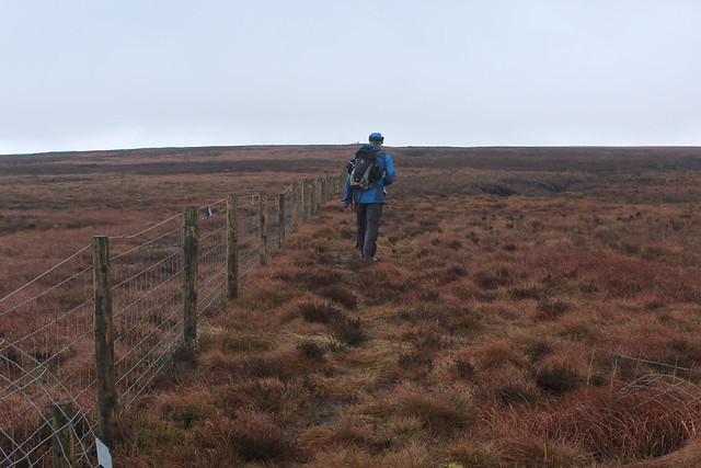 Ascending to Greave Clough Head