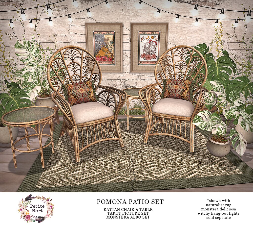 POMONA PATIO SET AD