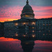 Sunset at the US Capitol