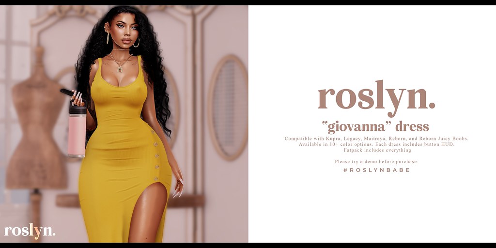 NEW RELEASE + GIVEAWAY ? Introducing the "Giovanna" Dress