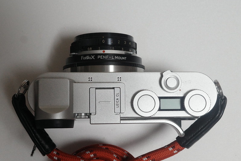 12Ricoh GRⅢx Leica CL+FotogioX Pro Lens Mount Adapter pens L Mount+E Zuiko Auto S 38mm f2