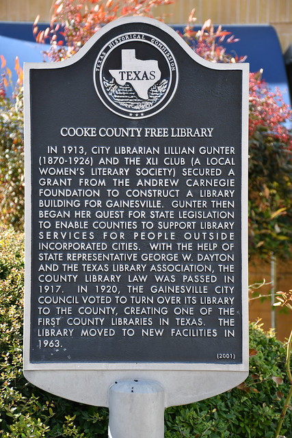 Old Cooke County Free Library (Gainesville, Texas)