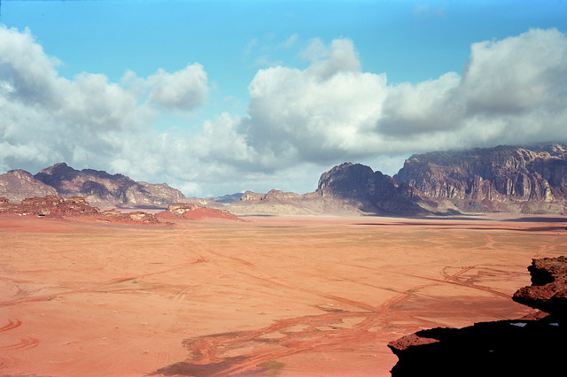 Visions of Wadi Rum - (Voigtländer Bessa II, 160NS)