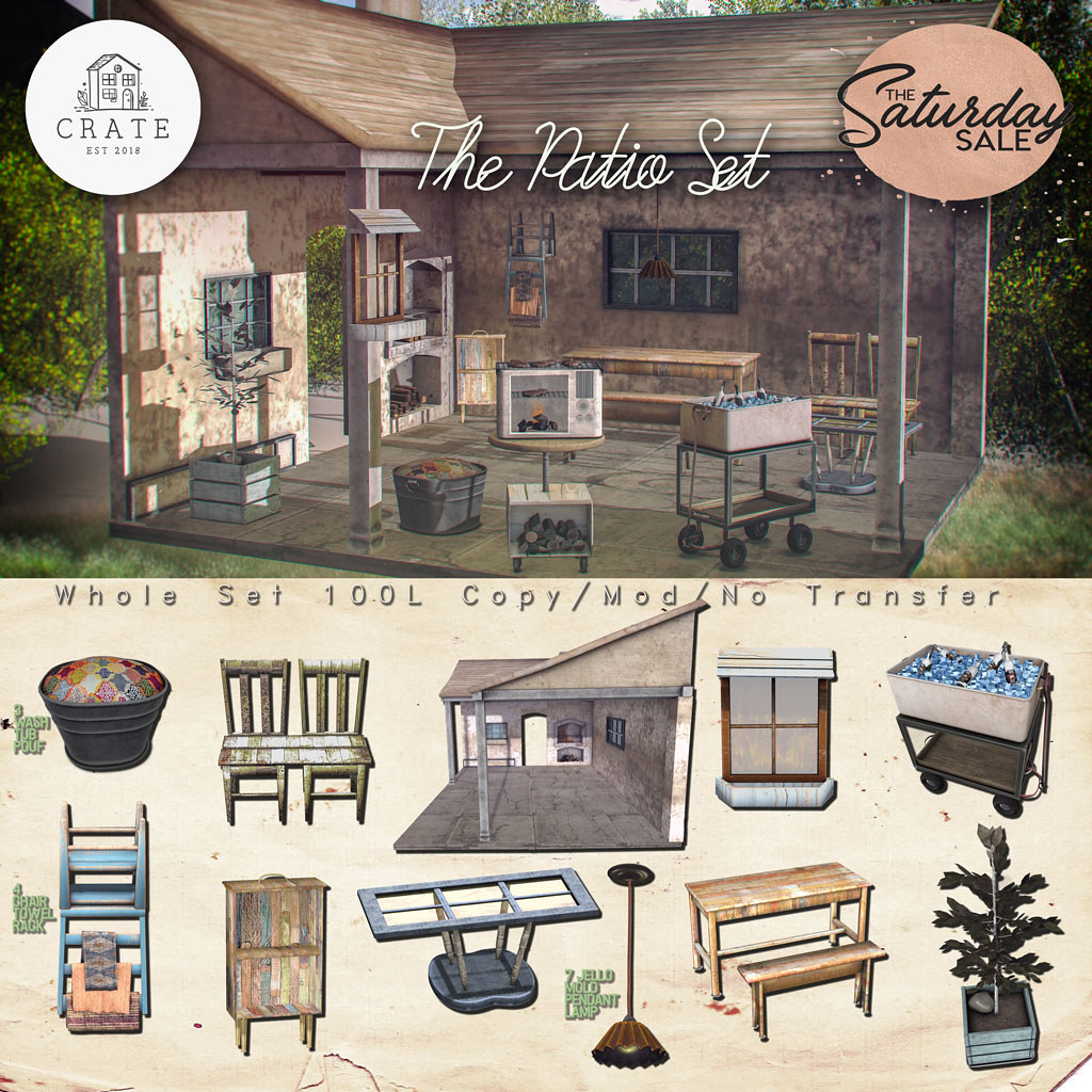 crate-The-Patio-Set for The Saturday Sale!