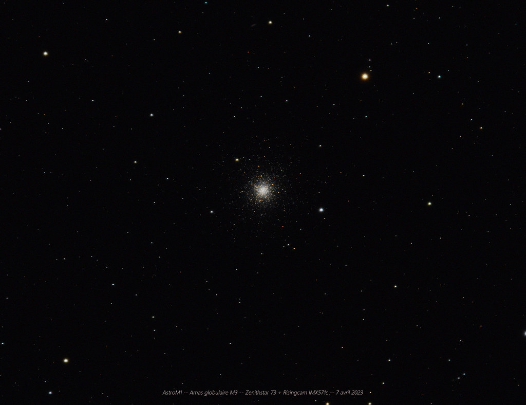 Amas globulaire M3 [Explore! ⭐April 9th, 2023]