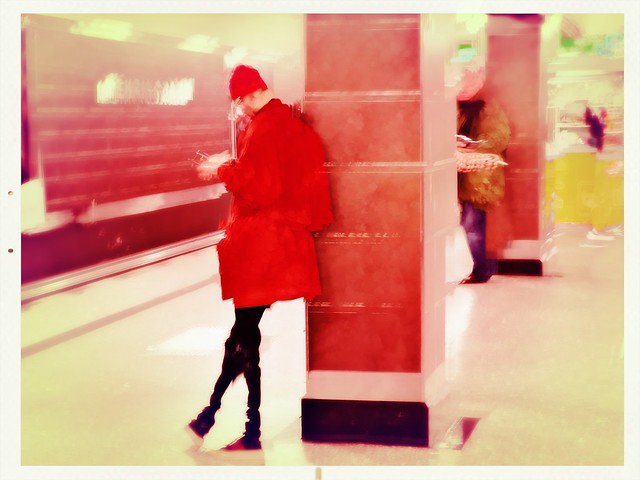 Waiting for U-Bahn