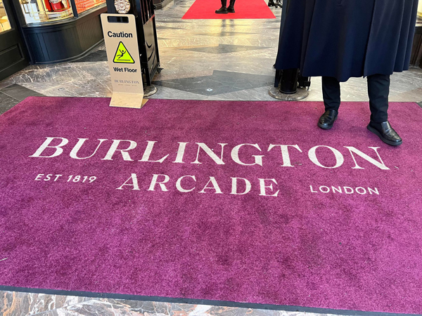 burlington arcade tapis