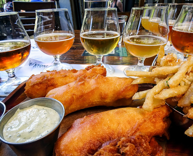 photo - Fish & Chips, Stone Brewing