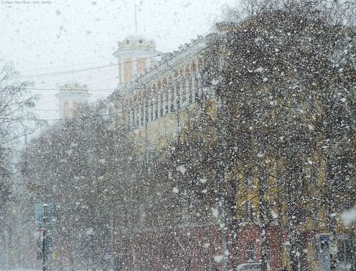 novokuznetsk kuzbass siberia russia snow city winter street landscape