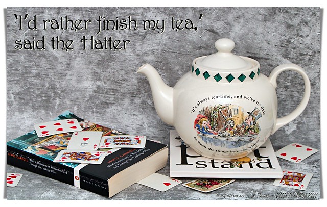 Poole Pottery 'Alice's Adventures in Wonderland' Teapot