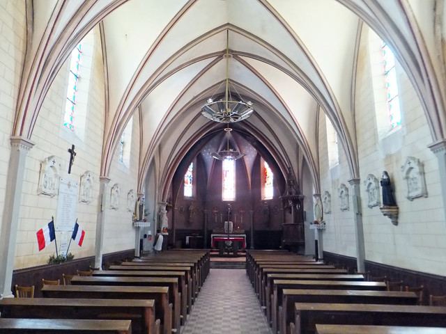 Église Saint Martin, Bonnée, Centre-Val de Loire, France