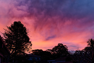 Sunset over Caringbah South