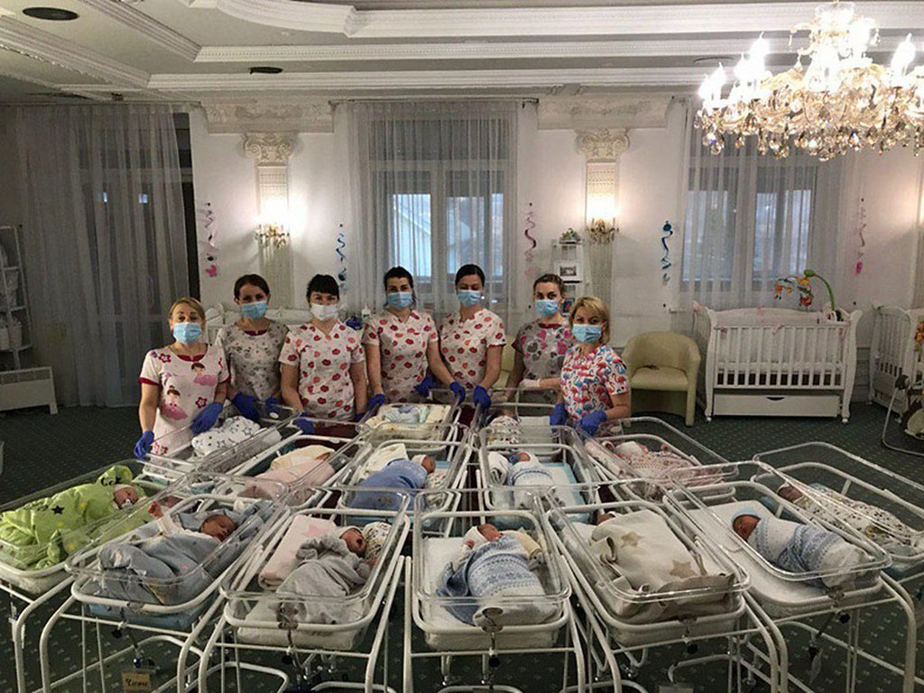 Granja de bebés en Ucrania