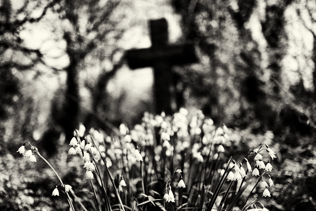 Easter in the cemetery