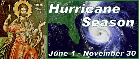 Justin, Martyr and Hurricane Season