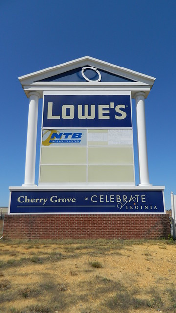 Cherry Grove at Celebrate Virginia sign