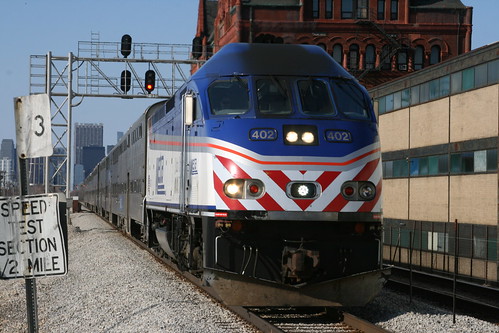 METRA MP36PH-3S series in 35th St.Sta, Chicago, Illinois, US  /April 7, 2023