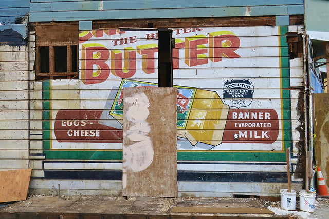 Butter Ghost Sign, San Francisco, CA