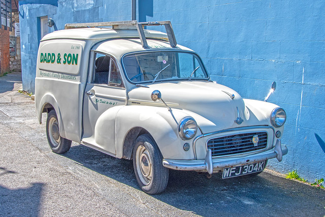 Old Morris Minor Van, Weymouth
