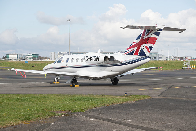 G-KION | Cessna C525 CitationJet CJ1 | NalJets | Newcastle Airport | 08/04/2023