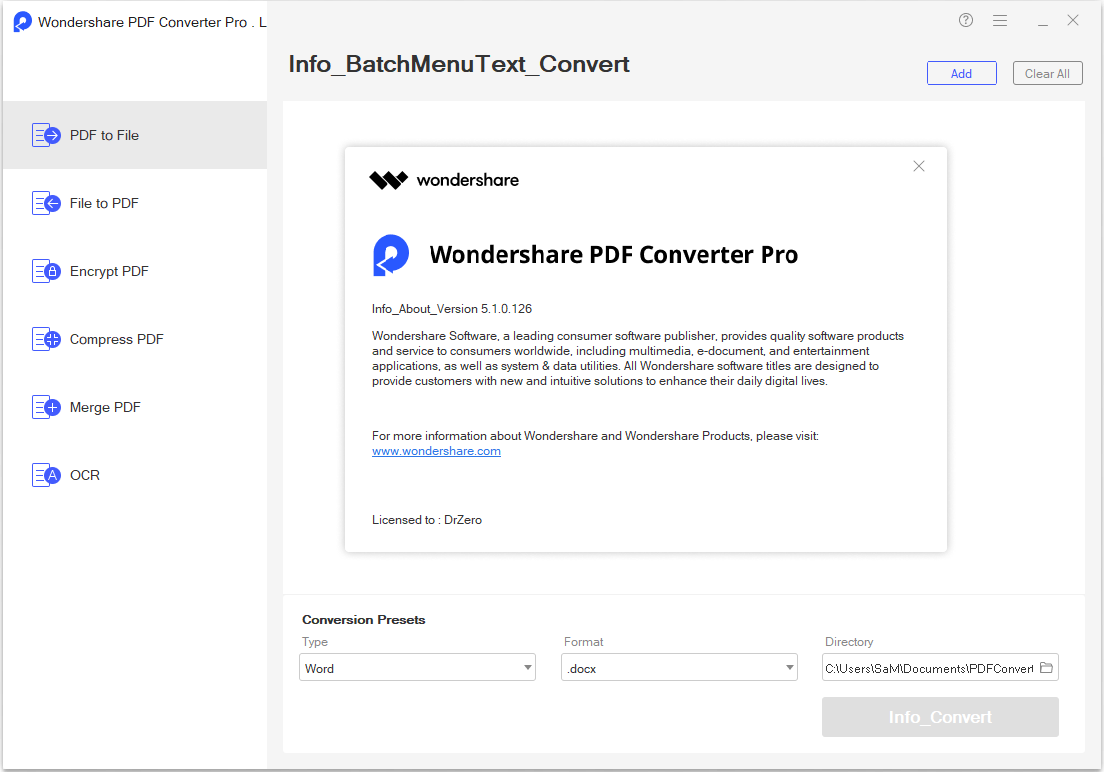 Working with Wondershare PDF Converter Pro 5.1.0.126 full