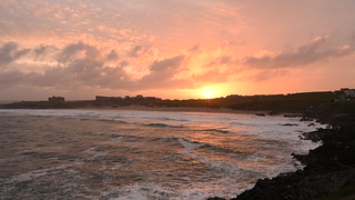 Sunrise over Fistral Beach - Tuesday 11th April 2023 at 06:45